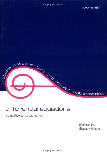 Differential Equations. Stability and Control (Lecture Notes in Pure and Applied Mathematics Volume 127)