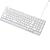 ELECOM �����u�������L�[�{�[�h 105�L�[ USB �J�i�\�L�� M�T�C�Y �z���C�g TK-U05FWH