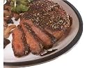 Buffalo Top Sirloin Steaks, Four 1/2 lb. Steaks