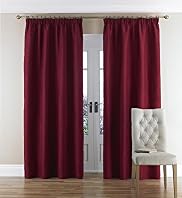 Fluid Leaf Pencil Pleat Curtains