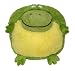 American Mills 15-Inch Round Plush Green Frog Pillow