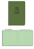 "Rite in the Rain" Green Tactical Memo Book Field-Flex 5" x 3 1/2"