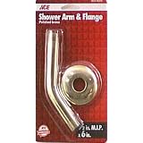 Buy ACE TRADING - BRASSCRAFT 70-5531-80A ACE SHOWER ARM & FLANGE 6 by Ace
