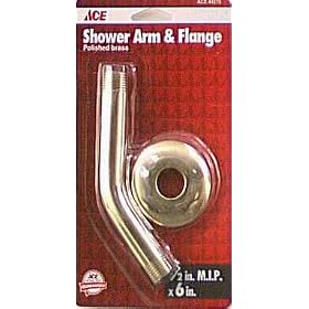 Buy ACE TRADING - BRASSCRAFT 70-5531-80A ACE SHOWER ARM & FLANGE 6 by Ace now!