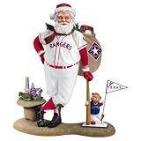 Texas Rangers - Santa Figurine