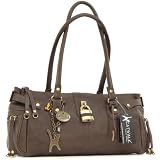 Catwalk Collection Leather Chancery Handbag