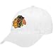 Reebok Chicago Blackhawks White Basic Logo Adjustable Hat