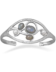 Ornate Multistone Cuff