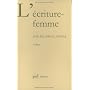 L'Ecriture-femme de B�atrice Didier