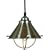 Kenroy Home 66342BS Harbor Mini-Pendant, Brushed Steel