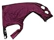 TOMARA equestrian Premium Lycra hood -Burgundy -Cob