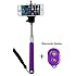 RuiLida Extendable Selfie Handheld Stick Monopod + Adjustable Phone Holder Mount + Bluetooth Wireless Remote Shutter for iPhone Samsung and other System Over IOS 6.0 and Android 4.2.2 Smartphones