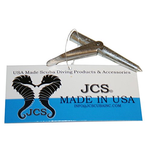 JCS Single Barb Rockpoint Spear Head, 6mm Female Thread
