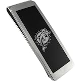 Team Titanium Miami Dolphins Steel & Black Money Clip