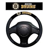 NHL Boston Bruins Poly-Suede Steering Wheel Cover