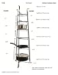 Enclume CWS6 6-Tier Cookware Stand, Hammered Steel (assembled)