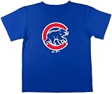 MLB Chicago Cubs Starlin Castro #13 Toddler Player Name And Number Tee By Majestic (DEEP ROYAL, 3T)