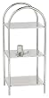 WENKO 12256100 Exclusiv Haushalts- und Badregal - Rundbogen, 3 Ablagen, Chrom, 37 x 87 x 34 cm
