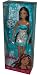 Barbie 2007 Fashion, Style and Friendship Totally Hair 12 Inch Doll (M2996) - Teresa with Blue and White Dress with Silver Dot Accents, Blue Jewels, Silver Bag, High Heel Shoes and Hairbrush