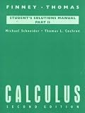 Calculus : Students Solutions Manual, Part II