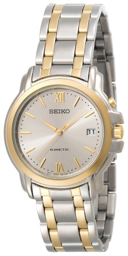 Seiko Men's SKH640 Kinetic Two-Tone Watch Seiko Men's SKH640 Kinetic Two-Tone Watch