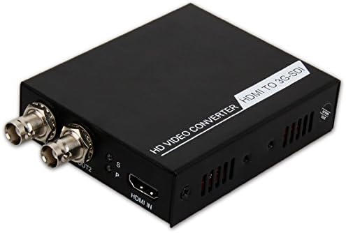 DISTANCER SC5110C HDMI to SDI Converter HDMI Extender Supports 1080P HDMI1.3a HDCP1.2 3G-SDI HD-SDI SD-SDI Two SDIs Up to 390ft(120m)