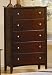 Tamara Walnut Chest by Coaster Furniture