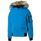 IMAGE OF Canada Goose Chilliwack Down Parka - Girls' Blue Topaz, S