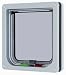 Lockable Cat Flap Door Gray 4-Way Lock #309 G