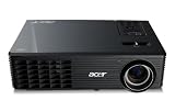 Acer Computer X110 DLP-Projektor (Kontrast 4000:1, 2500 ANSI Lumen, SVGA, 800 x 600) schwarz