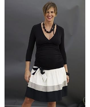 Colour block swing skirt 10
