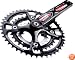 Race Face Evolve 22/32/44T 170 Chain Set, Black