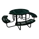 Ultra Play Systems Round 358 Series Picnic Table -Standard - Round Perforation