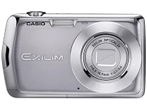 Casio EXILIM EX-Z1 SR Digitalkamera (10 Megapixel, 3-fach opt. Zoom, 6,9 cm (2,7 Zoll) Display) silber