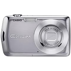 Casio EXILIM EX-Z1 SR Digitalkamera (10 Megapixel, 3-fach opt. Zoom, 6,9 cm (2,7 Zoll) Display) silber
