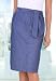 Jessica London Plus Size Straight Chambray Skirt