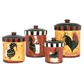 Rise & Shine 4-pc. Canister Set
