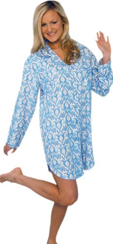  bSoft Cambridge Tenue de nuit Bleue Damas L/XL