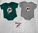 Miami Dolphins Baby / Infant 3 Pack Bodysuits / Onesie Set 0-3 Months