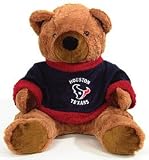 Houston Texans 20" Plush Bear Dressed In Official Team Colors And Features The Team Logo