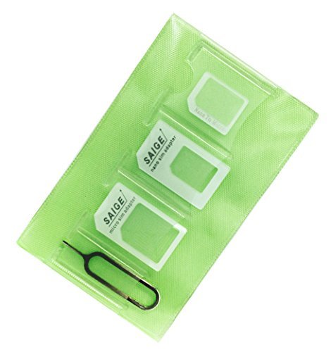 White saige nano sim adapter and micro sim adapter and nano to mi…