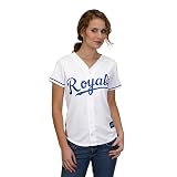 MLB Women's Kansas City Royals 2010 Replica Jersey,White,X-Large