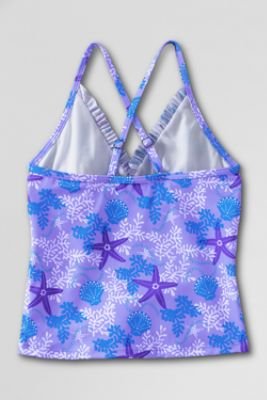 Girls' Triangle Tankini Top