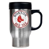 Boston Red Sox 16-Ounce Stainless Steel Travel Mug