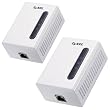 ZyXEL PLA401 200 Mbps Powerline HomePlug AV Wall-plug Adapter (Starter Kit--2 units)