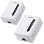ZyXEL PLA401 200 Mbps Powerline HomePlug AV Wall-plug Adapter (Starter Kit--2 units)
