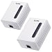 ZyXEL PLA401 200 Mbps Powerline HomePlug AV Wall-plug Adapter (Starter Kit--2 units)