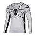 Afoxsos Super Hero Capitain America Solider Cycling Long Sleeves T-Shirt