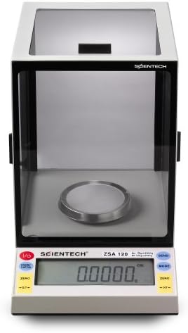 Scientech Zeta Series Dual Mode Analytical Balance, 100/200g Capacity, 0.1/1mg Readability