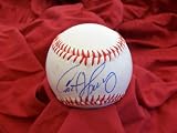 Curt Young Autographed ROLB Baseball, Oakland Athletics, New York Yankees, Kansas City Royals, Proof Photo of Curt Signing for Us.